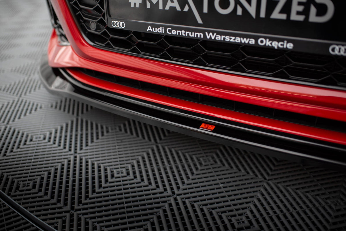 Maxton Design - Frontlippe V1 für Audi RS4 B9 Facelift - Aerowerk.
