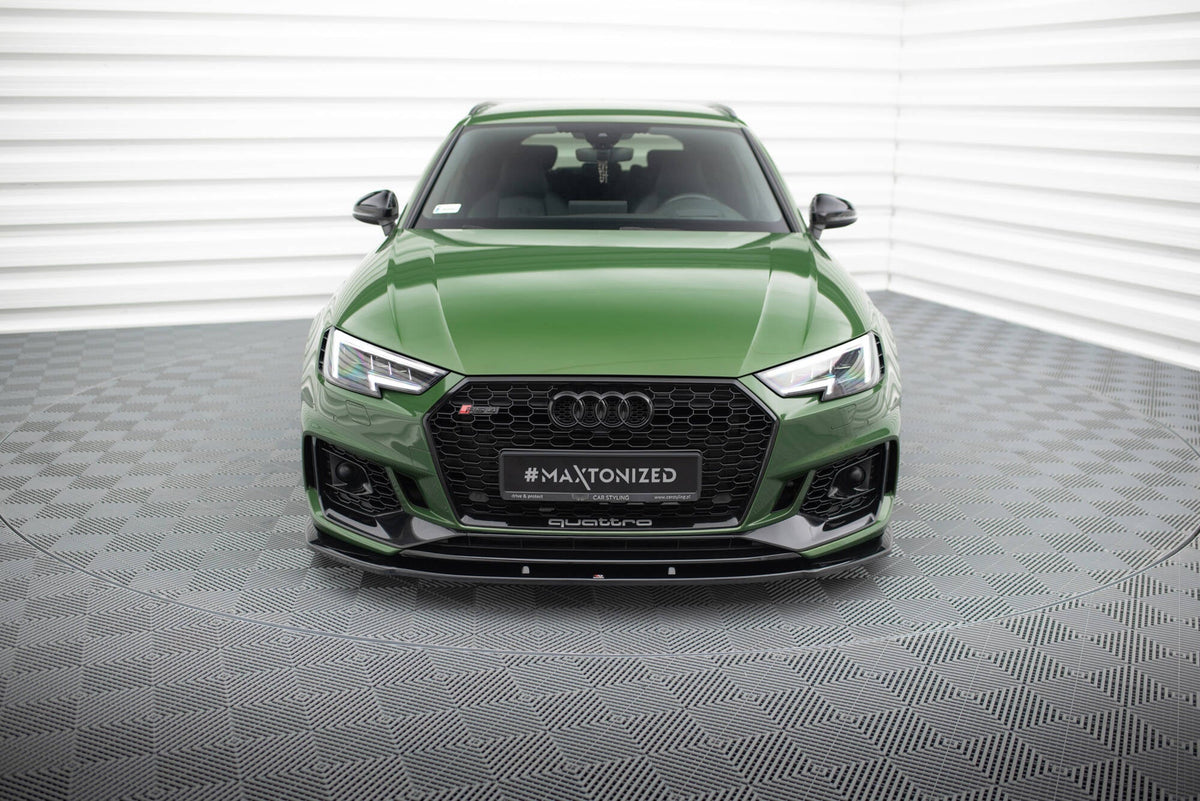 Maxton Design - Frontlippe V1 für Audi RS4 B9 - Aerowerk.