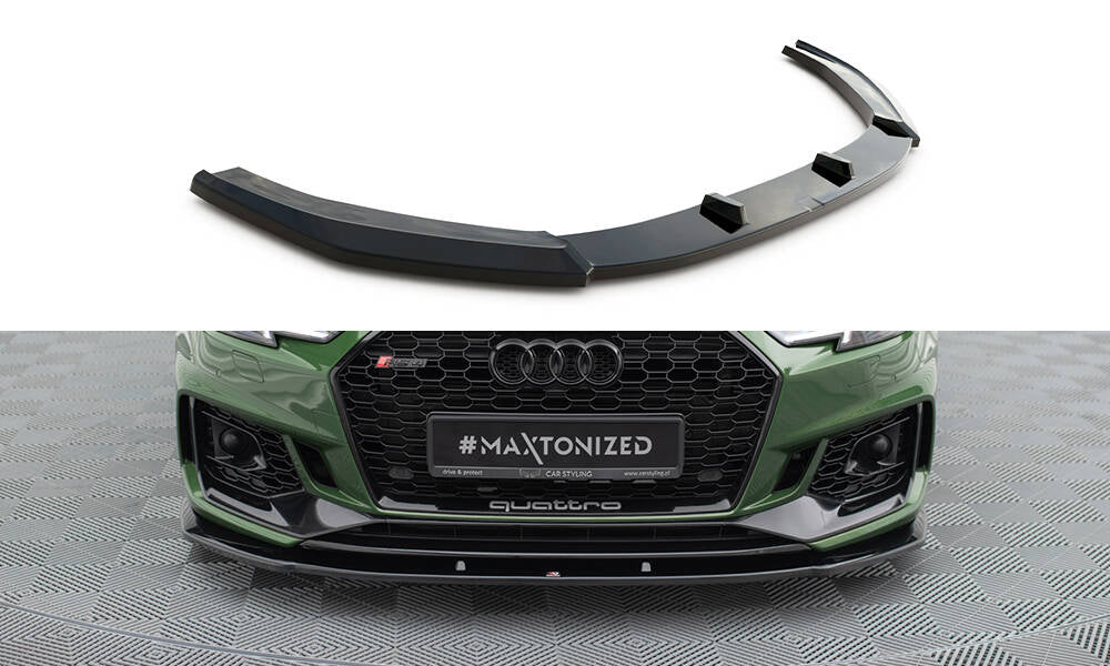 Maxton Design - Frontlippe V1 für Audi RS4 B9 - Aerowerk.