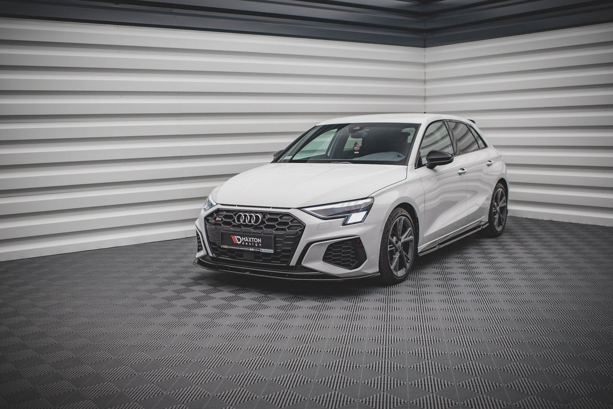Maxton Design - Frontlippe V1 für Audi S3 / A3 S - Line 8Y - Aerowerk.