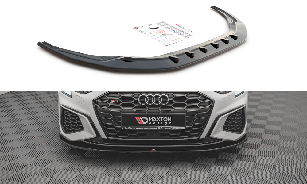 Maxton Design - Frontlippe V1 für Audi S3 / A3 S - Line 8Y - Aerowerk.