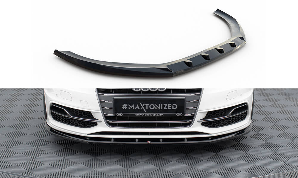 Maxton Design - Frontlippe V1 für Audi S3 / A3 S - Line Sportback / Hatchback 8V - Aerowerk.
