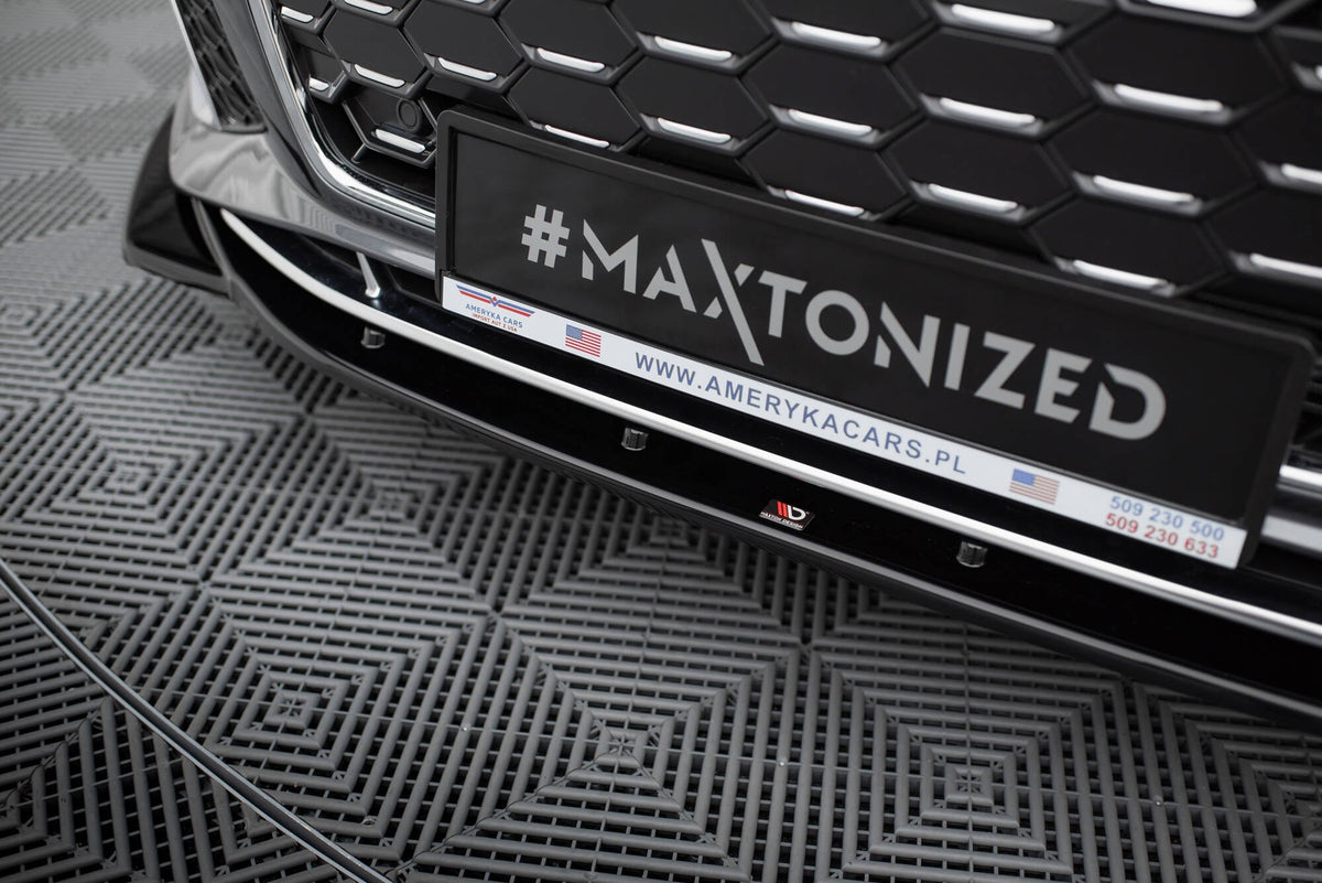 Maxton Design - Frontlippe V1 für Audi S5 / A5 S - Line F5 Facelift - Aerowerk.