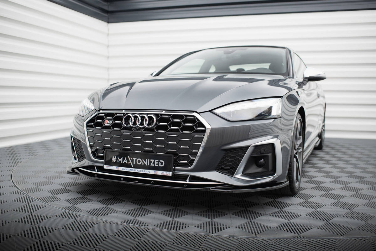 Maxton Design - Frontlippe V1 für Audi S5 / A5 S - Line F5 Facelift - Aerowerk.