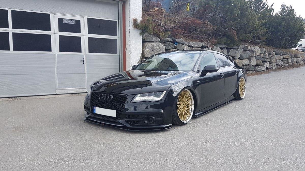 Maxton Design - Frontlippe V1 für Audi S7 / A7 S - Line C7 - Aerowerk.