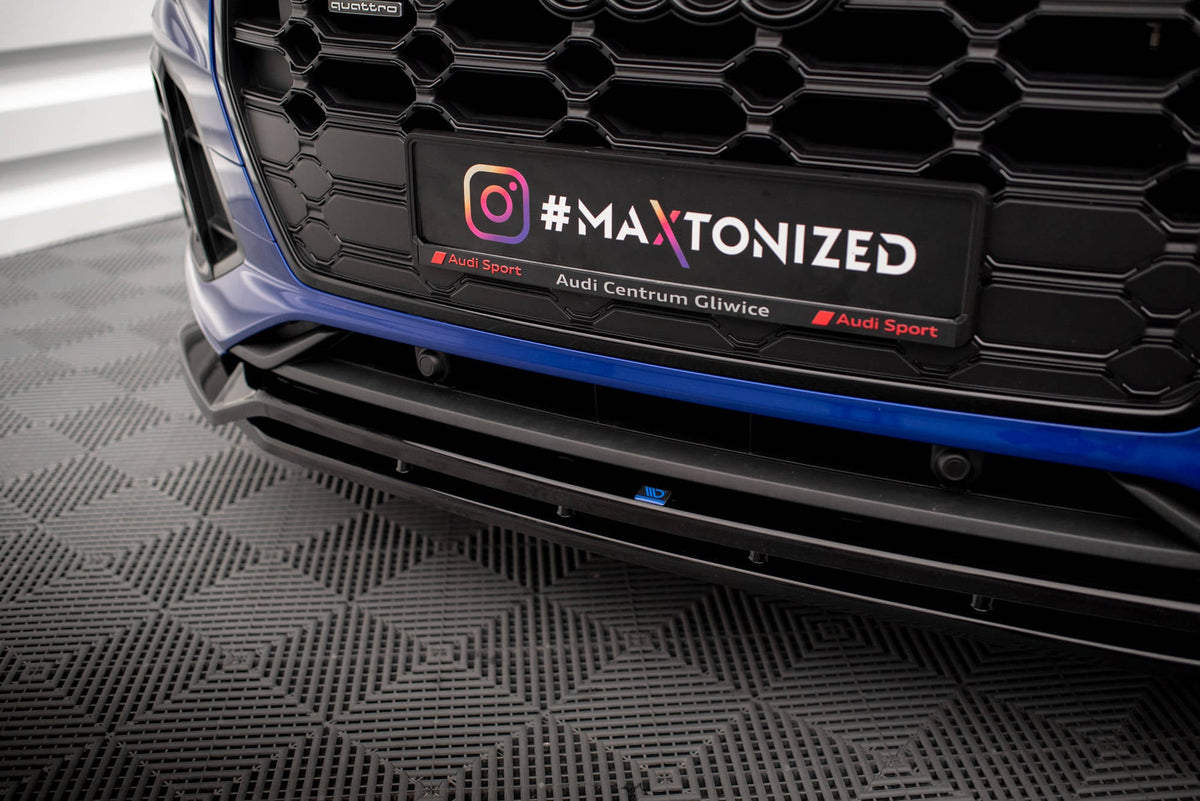Maxton Design - Frontlippe V1 für Audi SQ5 / Q5 S - Line SUV / Sportback Mk2 Facelift - Aerowerk.