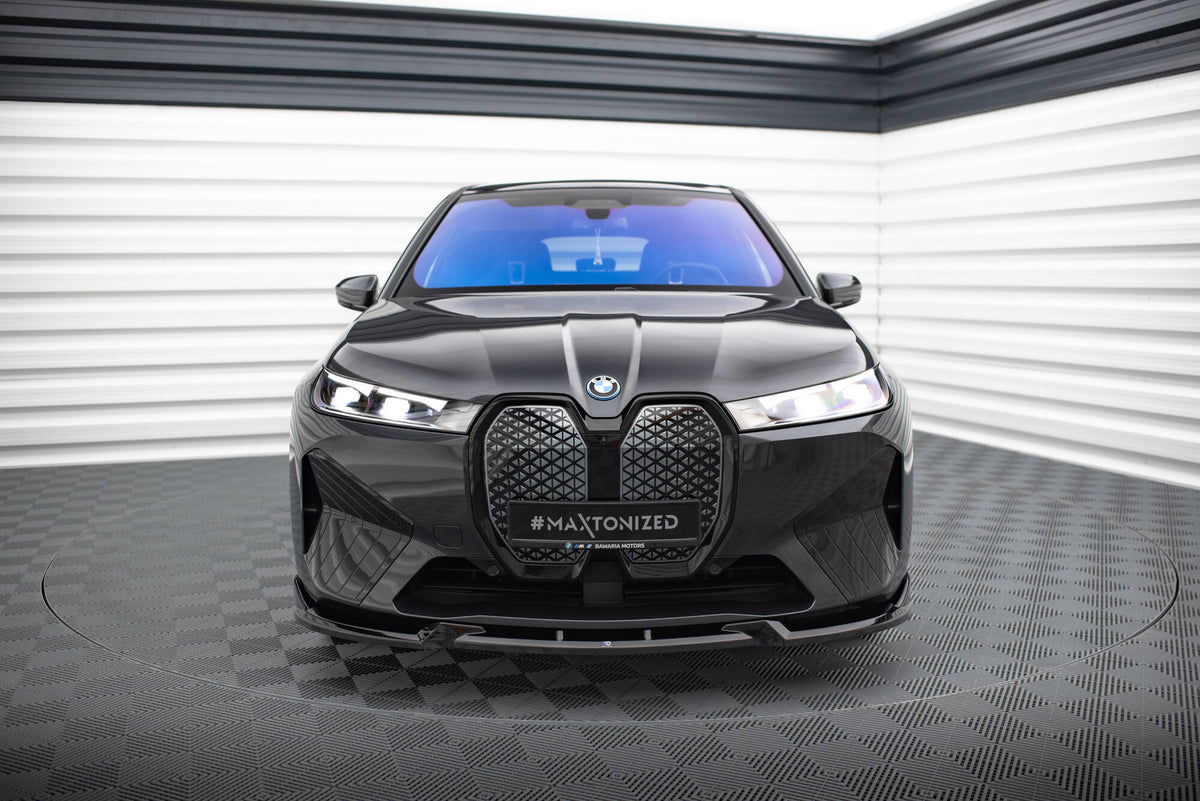 Maxton Design - Frontlippe V.1 für BMW iX M - Paket i20 - Aerowerk.