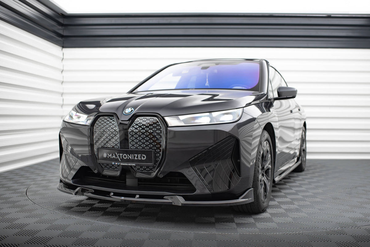 Maxton Design - Frontlippe V.1 für BMW iX M - Paket i20 - Aerowerk.