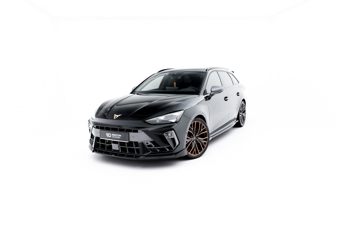 Maxton Design - Frontlippe V1 für Cupra Leon ST / Hatchback Mk1 Facelift - Aerowerk.