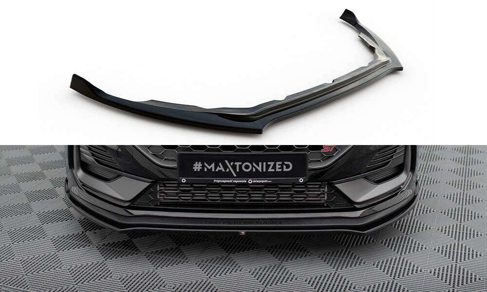 Maxton Design - Frontlippe V1 für Ford Fiesta ST / ST - line Mk8 Facelift - Aerowerk.