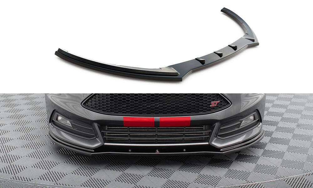 Maxton Design - Frontlippe V1 für Ford Focus ST Mk3 FL - Aerowerk.