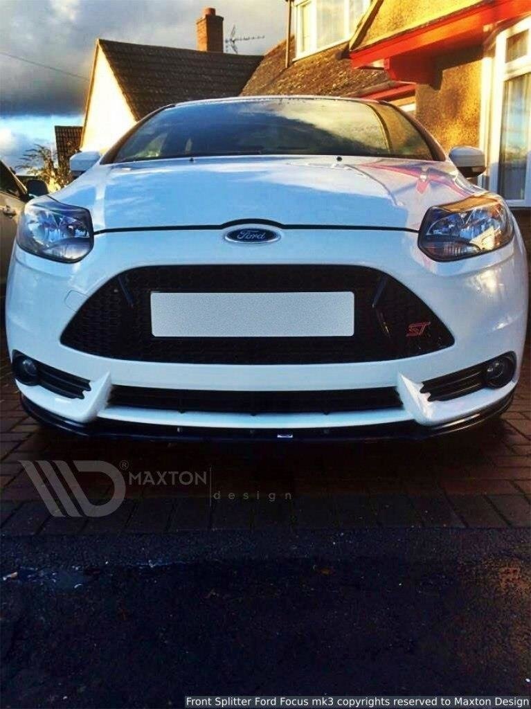 Maxton Design - Frontlippe V1 für Ford Focus ST Mk3 - Aerowerk.