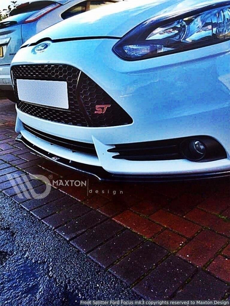 Maxton Design - Frontlippe V1 für Ford Focus ST Mk3 - Aerowerk.