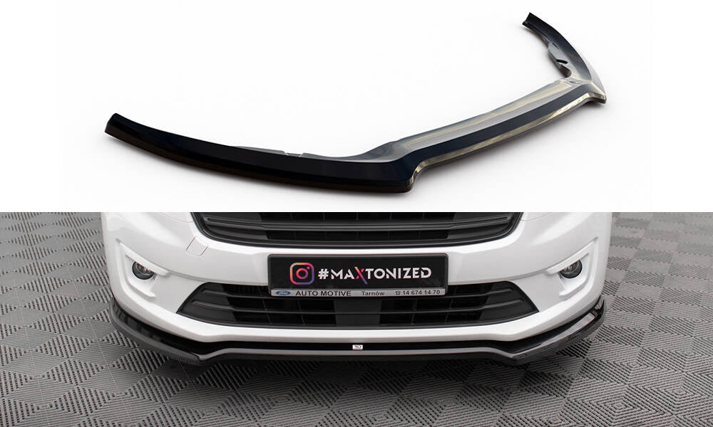 Maxton Design - Frontlippe V1 für Ford Transit Connect Mk2 Facelift - Aerowerk.