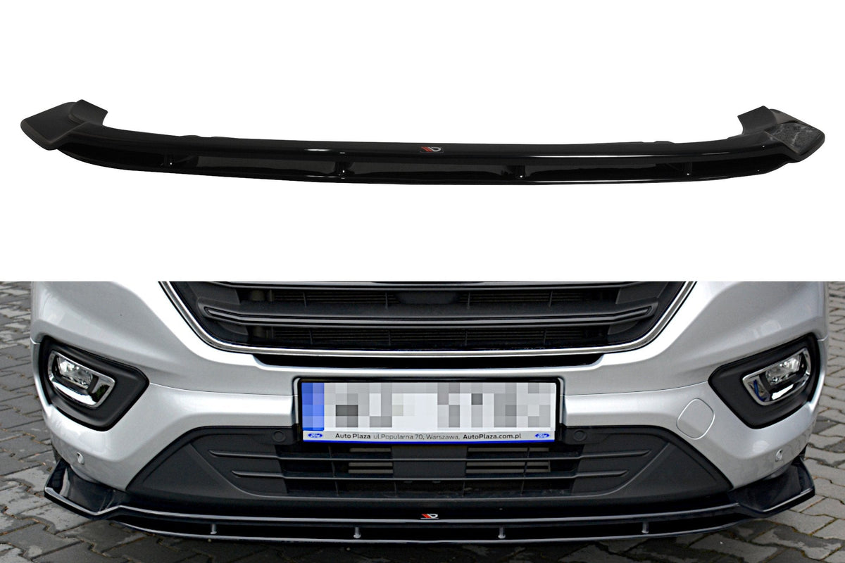 Maxton Design - Frontlippe V1 für Ford Transit Custom Mk1 Facelift / Tourneo Custom Mk1 Facelift - Aerowerk.