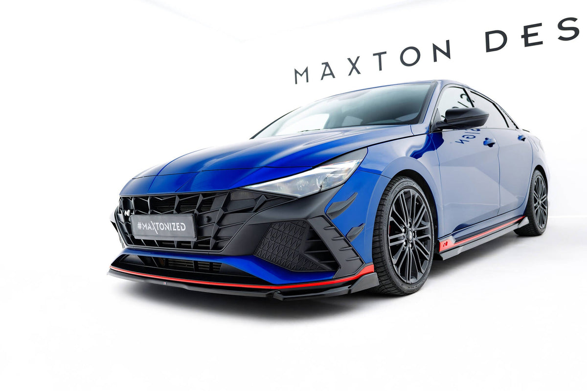 Maxton Design - Frontlippe V1 für Hyundai Elantra N Mk7 - Aerowerk.
