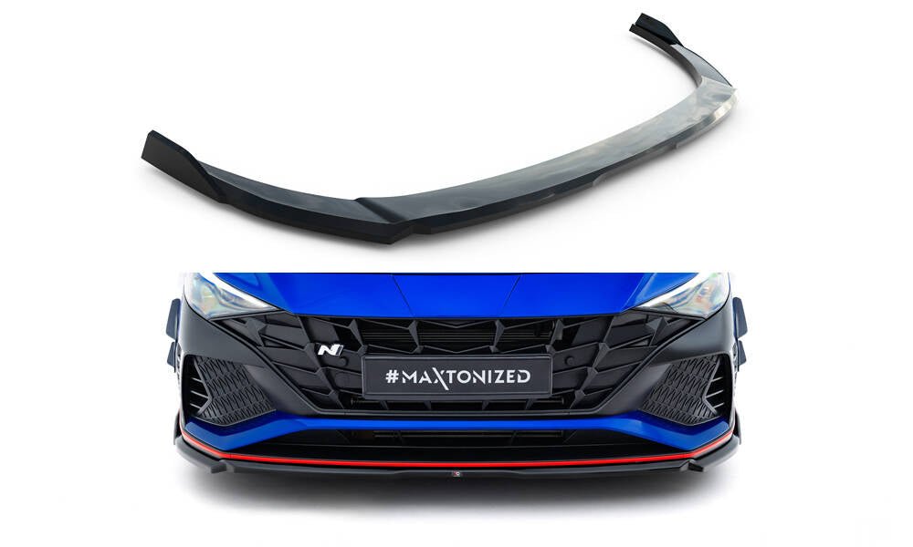 Maxton Design - Frontlippe V1 für Hyundai Elantra N Mk7 - Aerowerk.