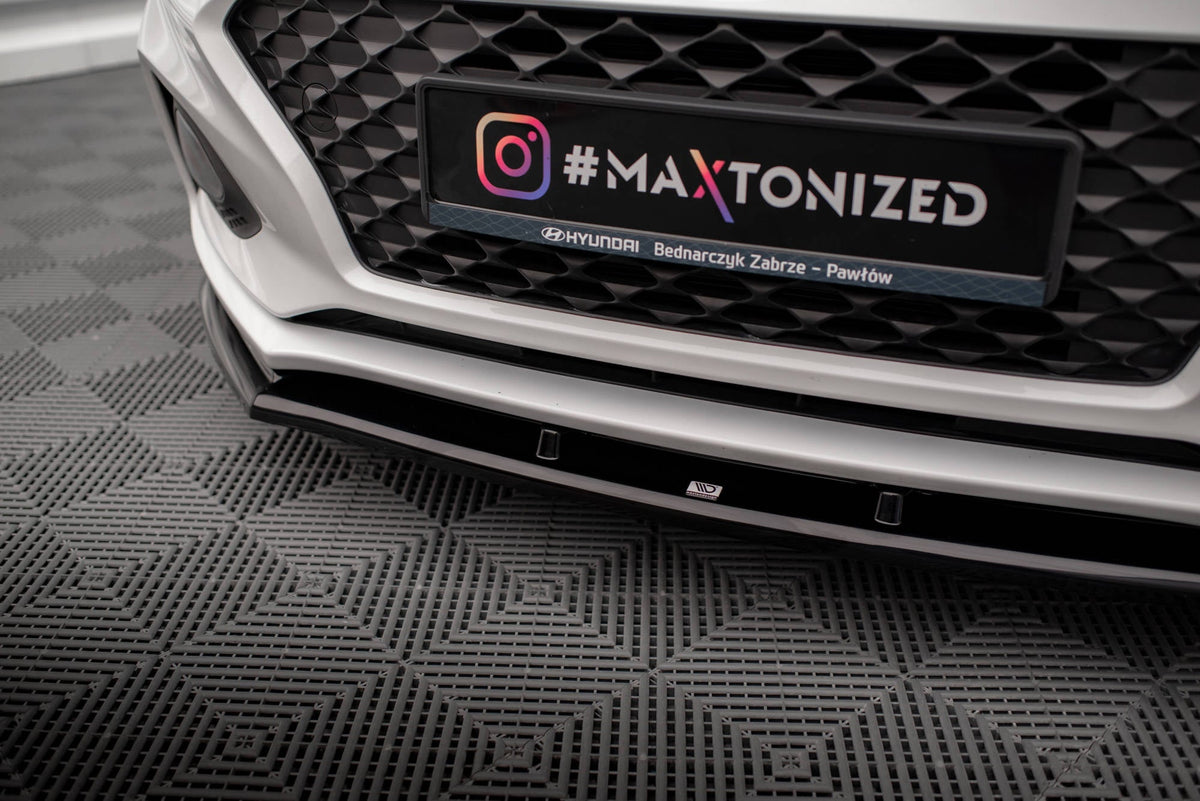 Maxton Design - Frontlippe V1 für Hyundai I20 Mk2 Facelift - Aerowerk.