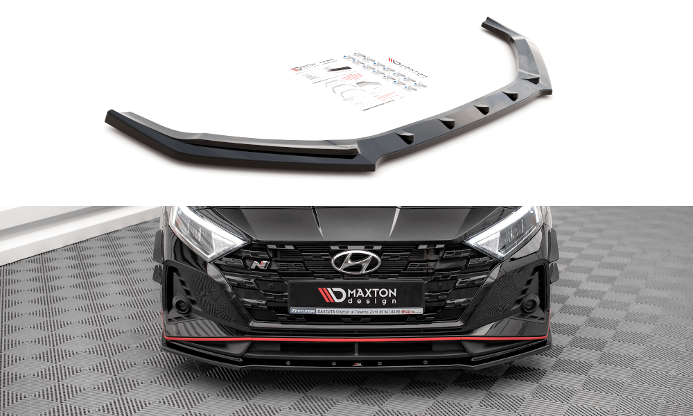 Maxton Design - Frontlippe V1 für Hyundai I20 N Mk3 - Aerowerk.