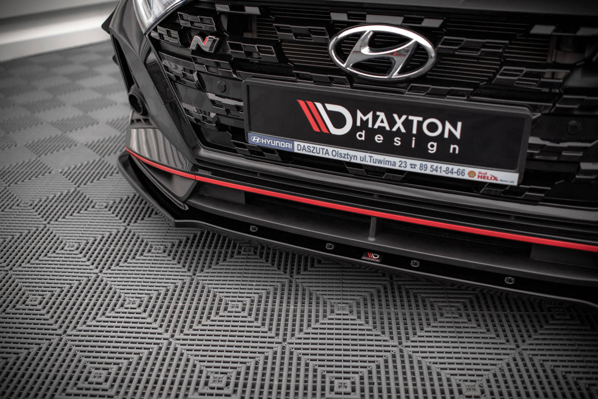 Maxton Design - Frontlippe V1 für Hyundai I20 N Mk3 - Aerowerk.