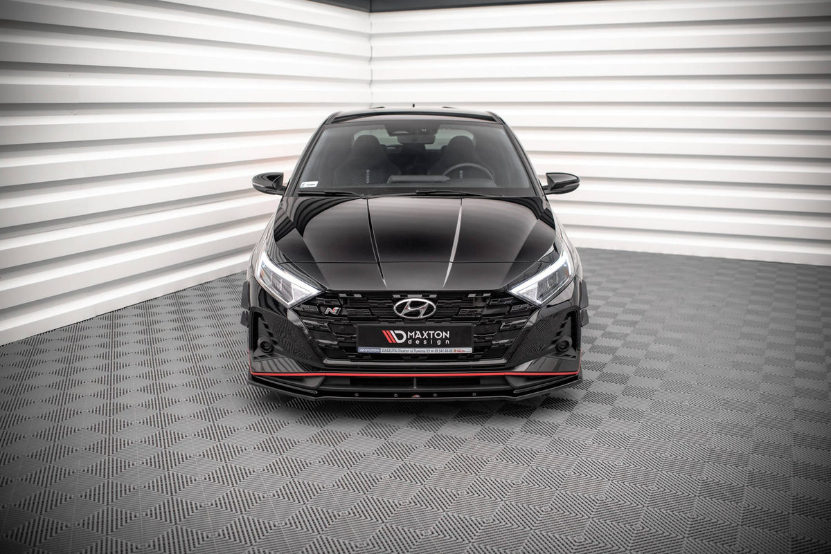 Maxton Design - Frontlippe V1 für Hyundai I20 N Mk3 - Aerowerk.
