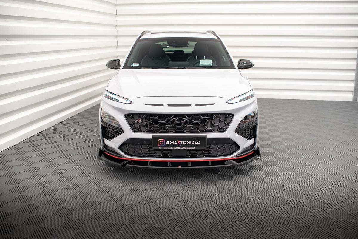 Maxton Design - Frontlippe V1 für Hyundai Kona N Mk1 - Aerowerk.