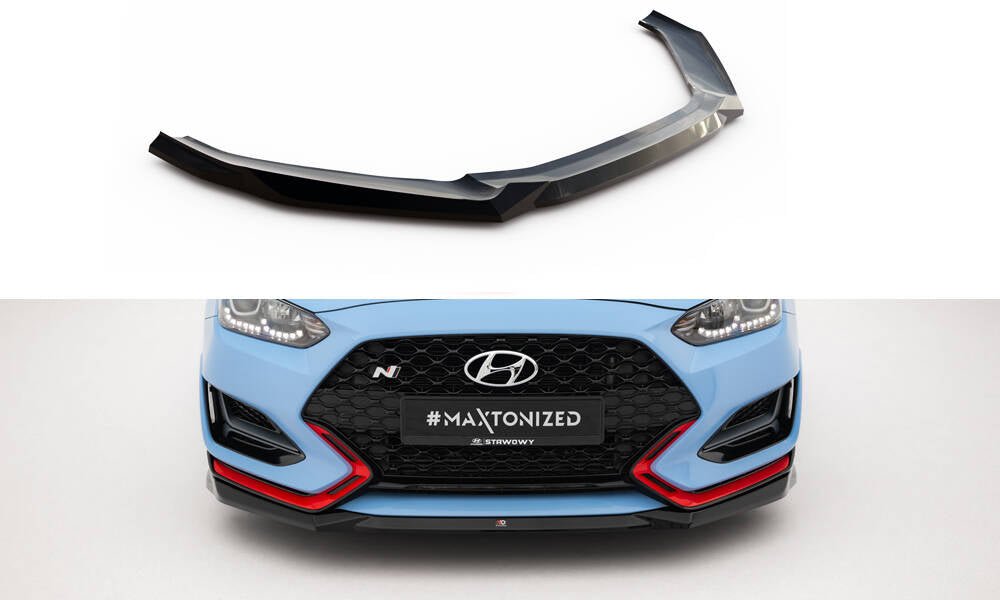 Maxton Design - Frontlippe V1 für Hyundai Veloster N Mk2 - Aerowerk.