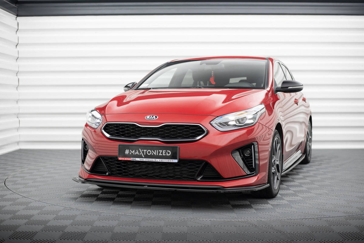 Maxton Design - Frontlippe V1 für Kia Ceed GT / GT - Line Mk3 / Proceed Mk1 - Aerowerk.