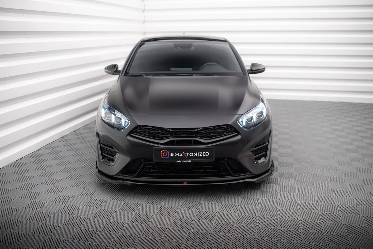 Maxton Design - Frontlippe V1 für Kia Proceed GT Mk3 Facelift / Ceed GT / GT - Line Mk1 Facelift - Aerowerk.