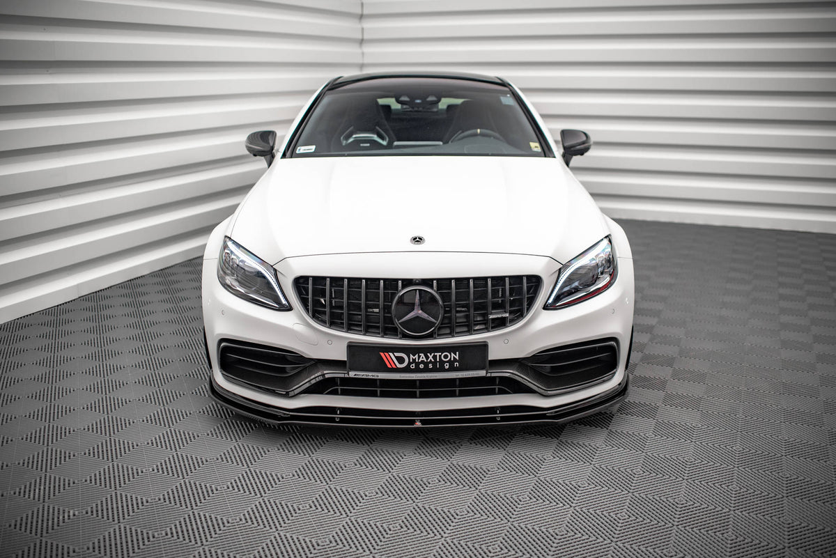 Maxton Design - Frontlippe V1 für Mercedes - AMG C63 Coupe AMG Aero Pack C205 Facelift - Aerowerk.