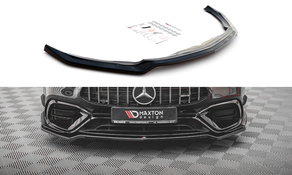 Maxton Design - Frontlippe V1 für Mercedes - AMG CLA 45 Aero C118 - Aerowerk.