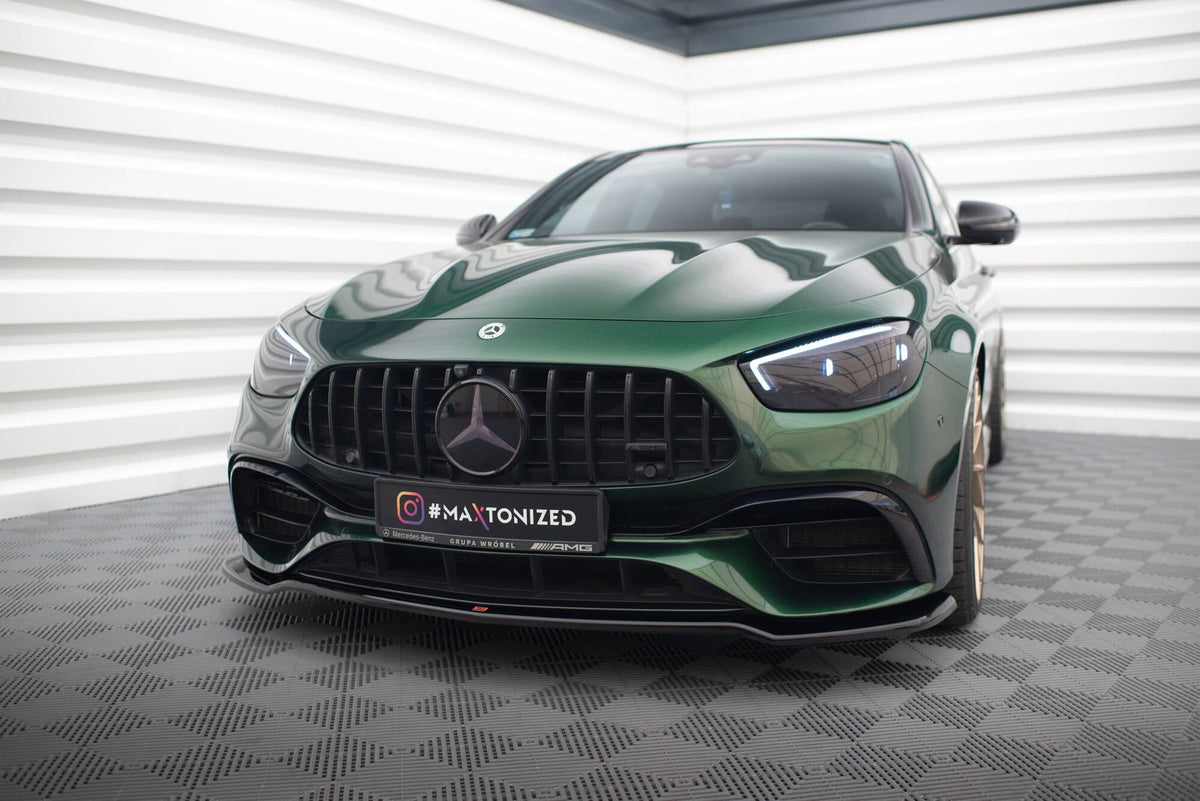 Maxton Design - Frontlippe V1 für Mercedes - AMG E63 W213 Facelift - Aerowerk.
