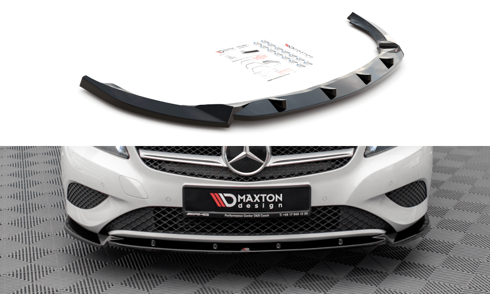 Maxton Design - Frontlippe V1 für Mercedes - Benz A W176 - Aerowerk.
