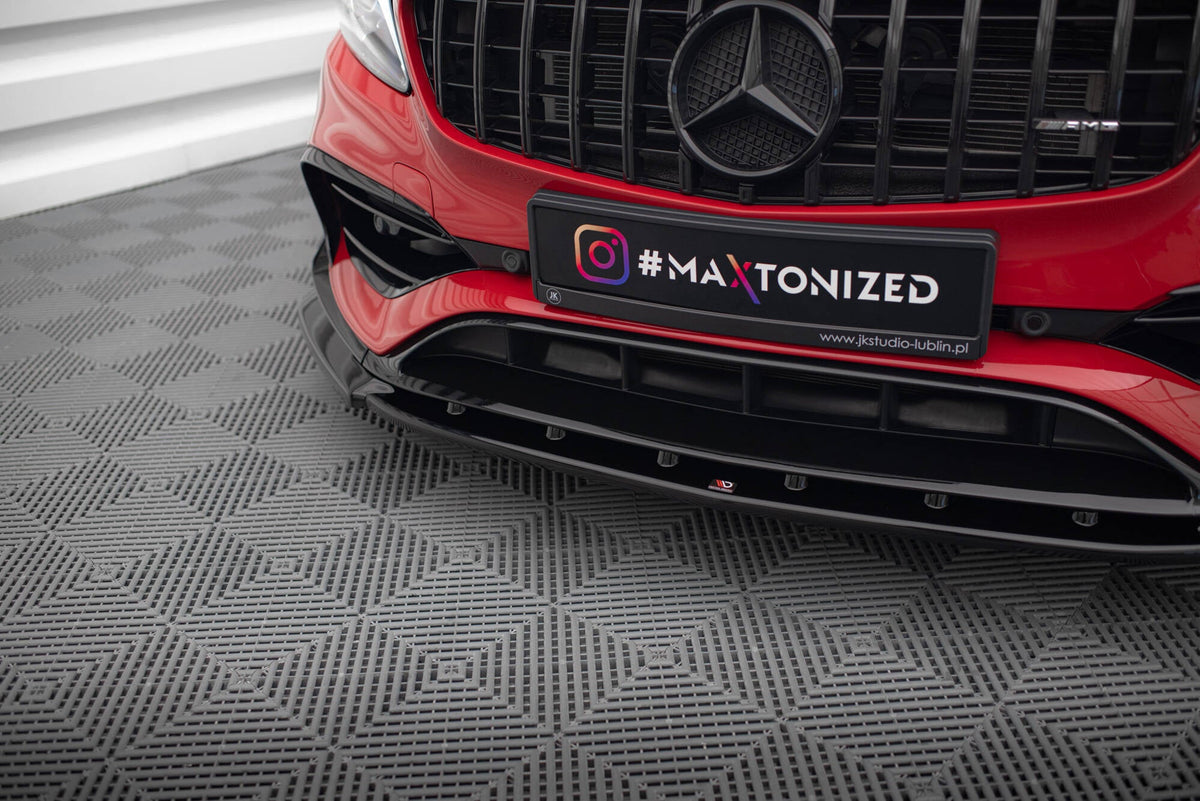 Maxton Design - Frontlippe V1 für Mercedes - Benz A45 Aero W176 Facelift - Aerowerk.