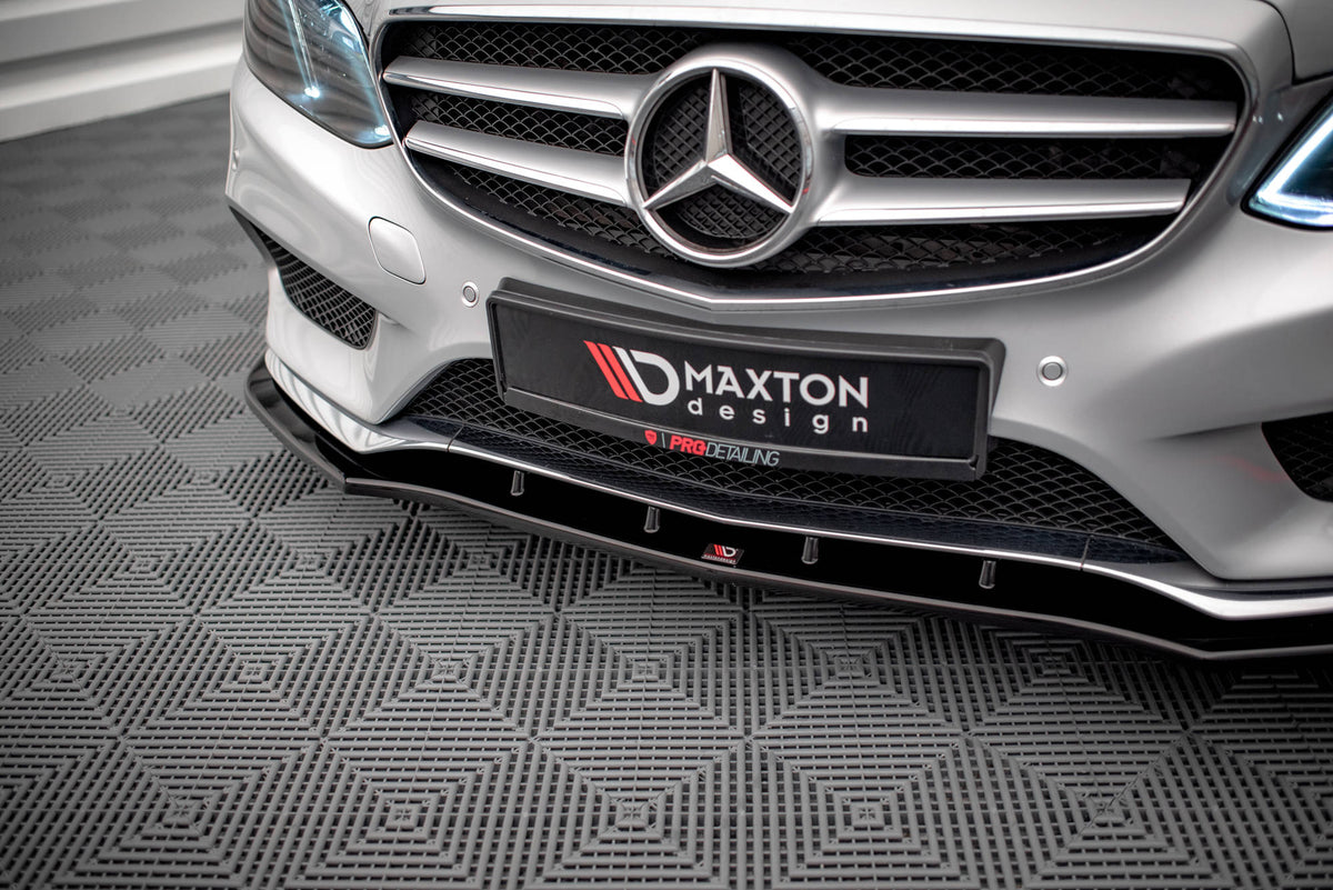 Maxton Design - Frontlippe V1 für Mercedes - Benz E AMG - Line Limousine W212 Facelift - Aerowerk.