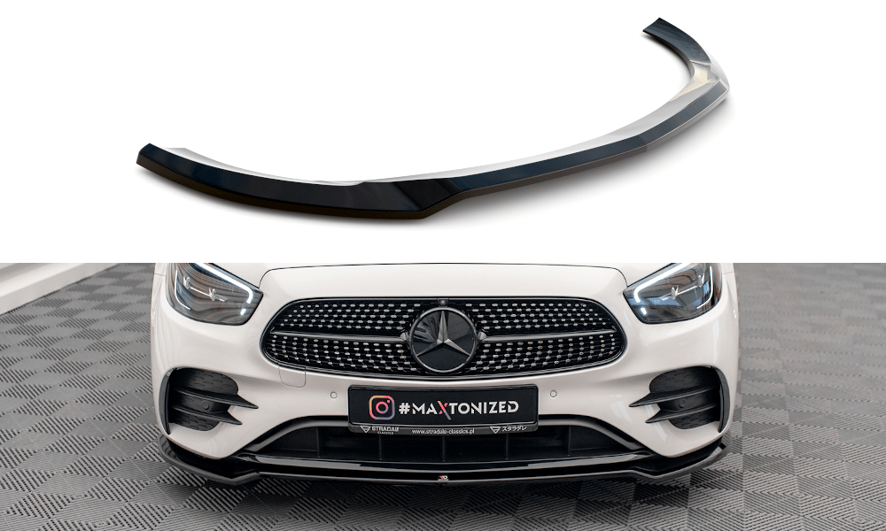 Maxton Design - Frontlippe V1 für Mercedes - Benz E AMG - Line W213 Facelift - Aerowerk.