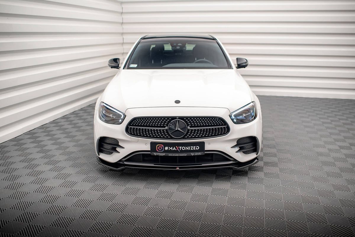 Maxton Design - Frontlippe V1 für Mercedes - Benz E AMG - Line W213 Facelift - Aerowerk.