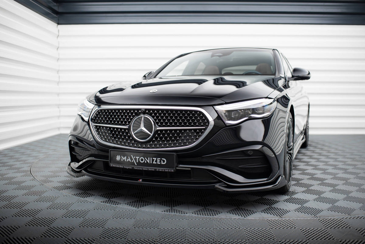 Maxton Design - Frontlippe V1 für Mercedes - Benz E AMG - Line W214 - Aerowerk.
