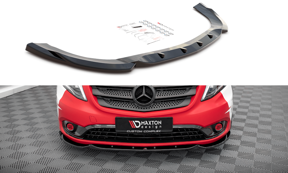 Maxton Design - Frontlippe V1 für Mercedes - Benz Vito W447 Facelift - Aerowerk.