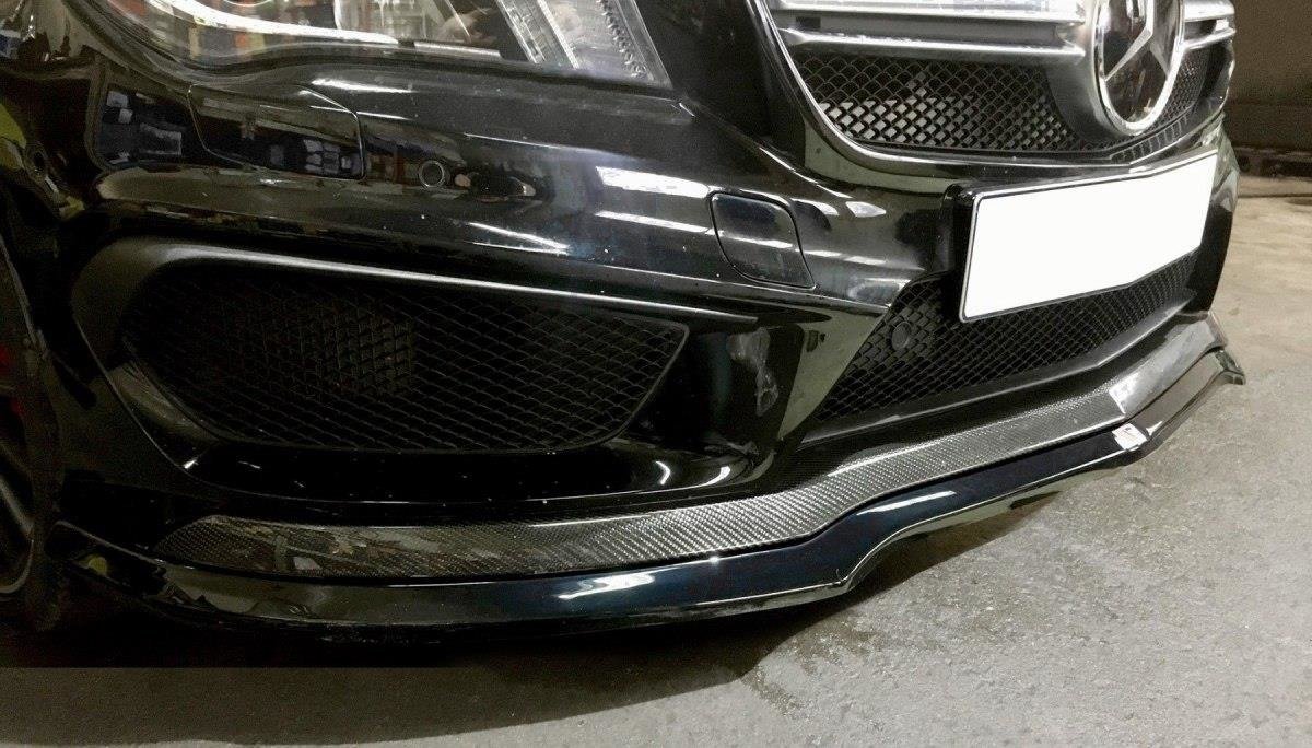 Maxton Design - Frontlippe V1 für MERCEDES CLA 45 AMG C117 (vor Facelift) - Aerowerk.