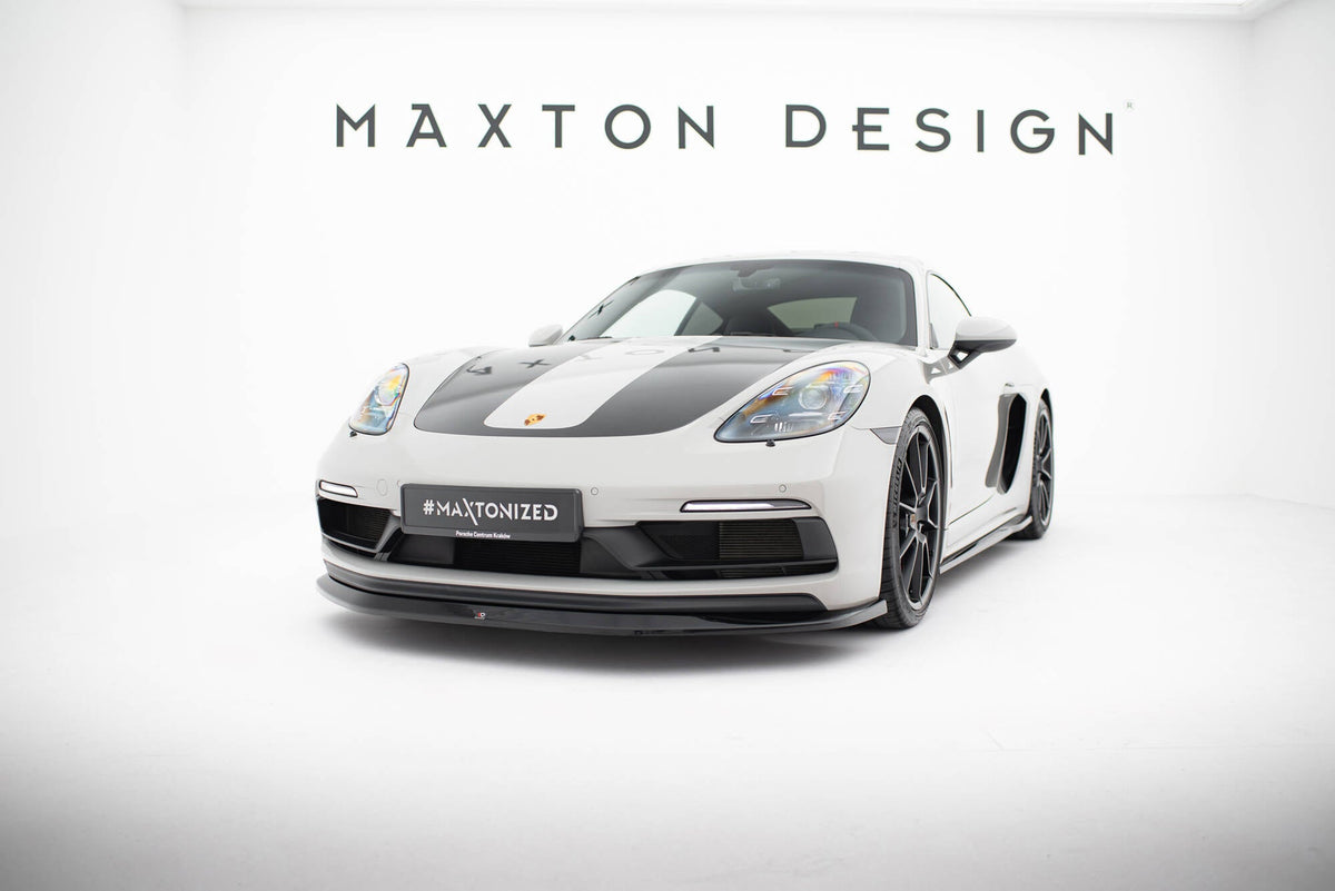 Maxton Design - Frontlippe V1 für Porsche 718 Cayman GTS 982c - Aerowerk.