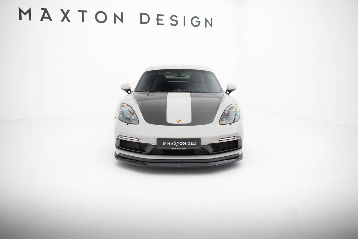 Maxton Design - Frontlippe V1 für Porsche 718 Cayman GTS 982c - Aerowerk.