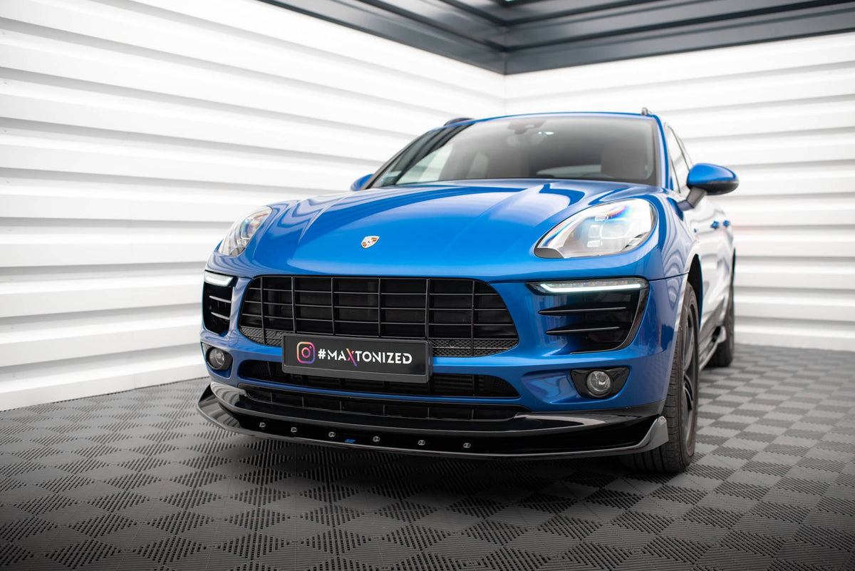 Maxton Design - Frontlippe V1 für Porsche Macan Mk1 - Aerowerk.