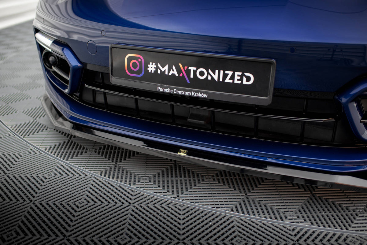 Maxton Design - Frontlippe V1 für Porsche Panamera E - Hybrid 971 Facelift - Aerowerk.