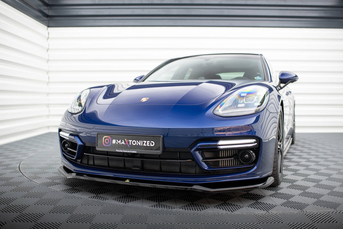 Maxton Design - Frontlippe V1 für Porsche Panamera E - Hybrid 971 Facelift - Aerowerk.