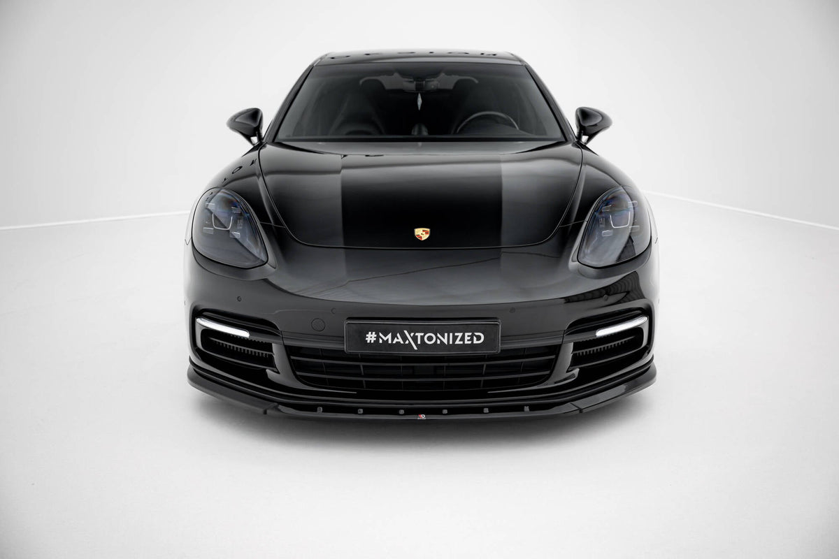 Maxton Design - Frontlippe V1 für Porsche Panamera E - Hybrid / Panamera 4S 971 - Aerowerk.