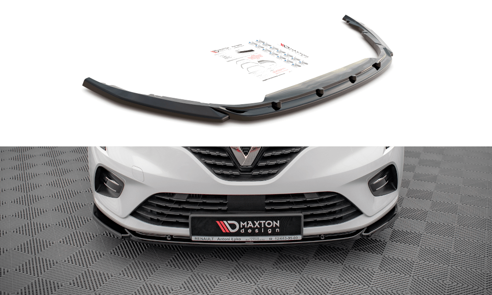 Maxton Design - Frontlippe V1 für Renault Clio Mk5 - Aerowerk.