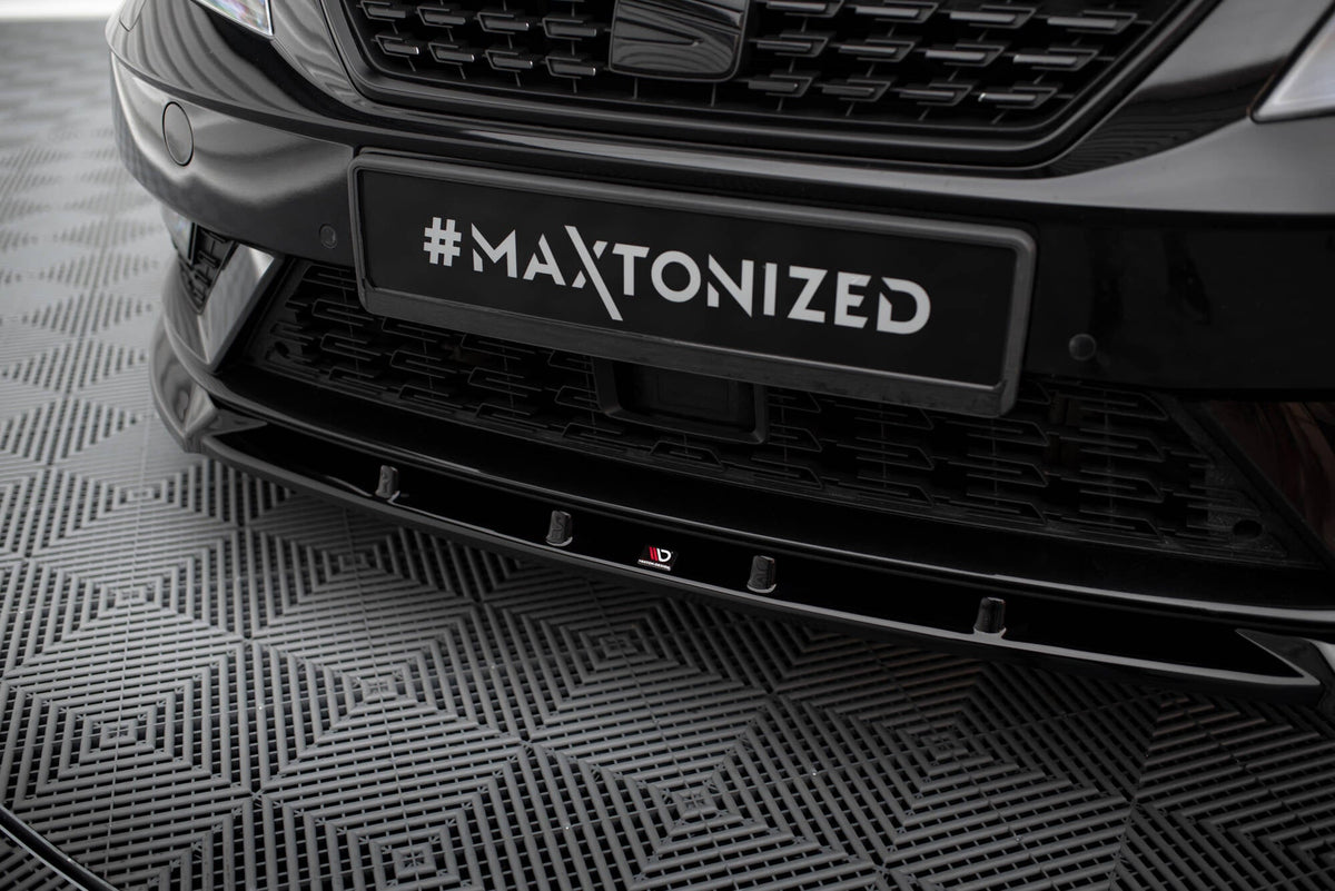 Maxton Design - Frontlippe V1 für Seat Leon Mk3 Facelift - Aerowerk.