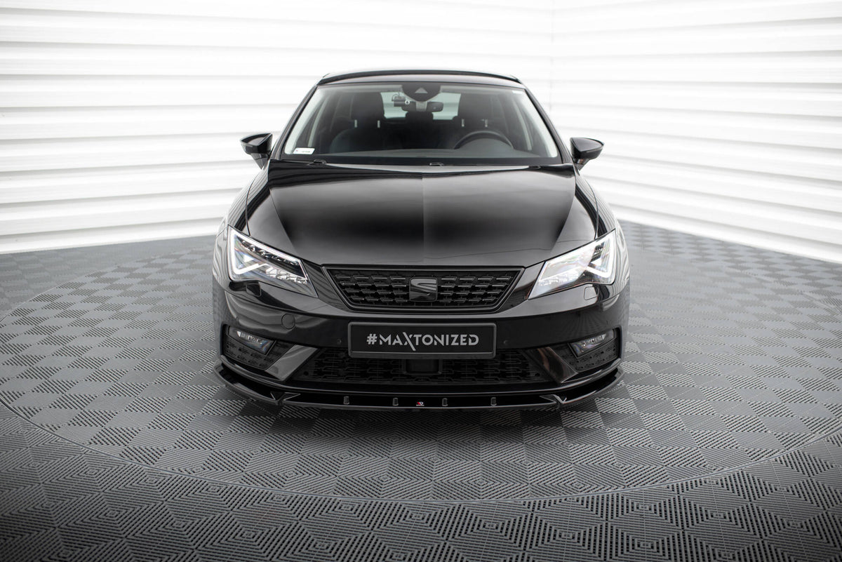 Maxton Design - Frontlippe V1 für Seat Leon Mk3 Facelift - Aerowerk.