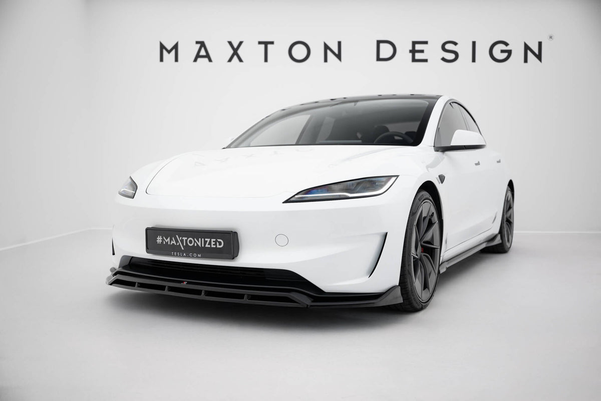 Maxton Design - Frontlippe V1 für Tesla Model 3 Performance Mk1 Facelift - Aerowerk.